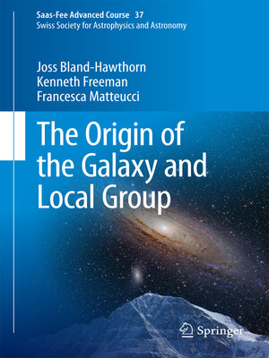 cover image of The Origin of the Galaxy and Local Group